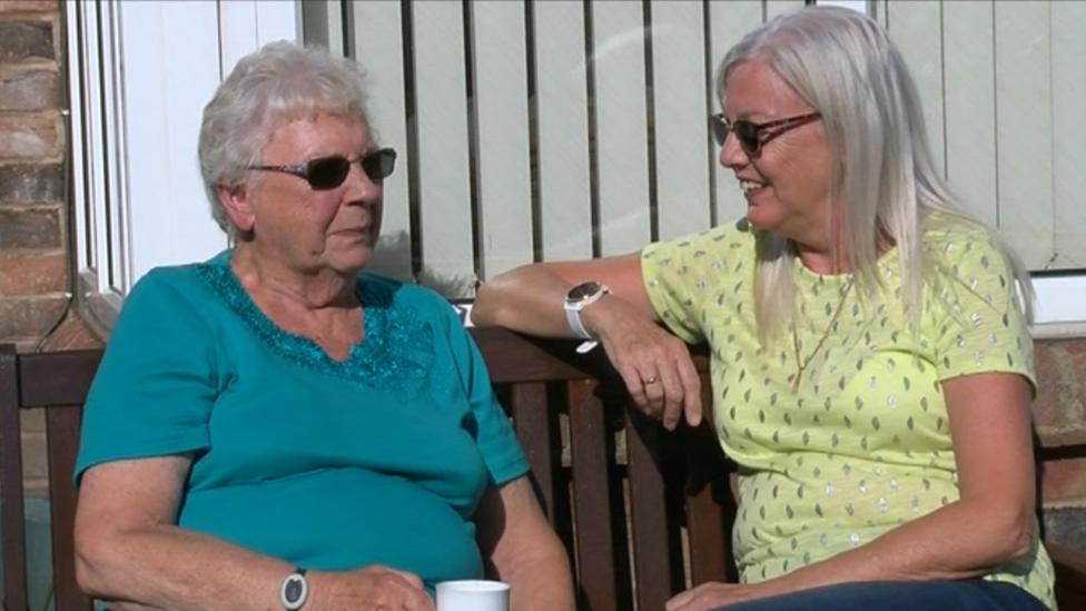 Donna and her mother Doreen