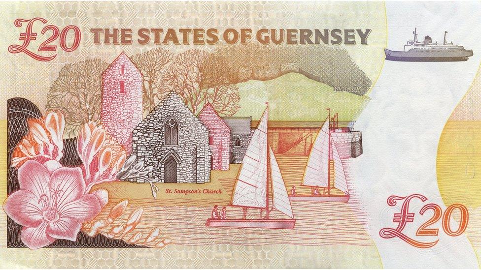 States of Guernsey £20 banknote