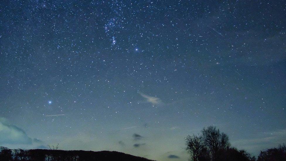 Geminid Meteor in Wales