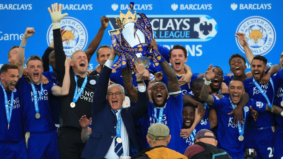 Claudio Ranieri and the Leicester City football club