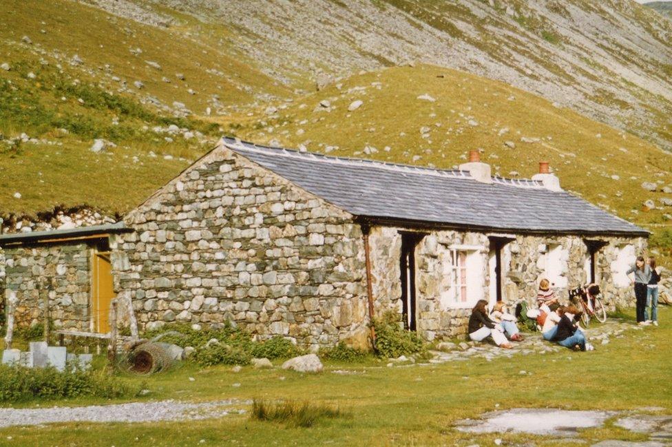 A YHA cabin from the archives