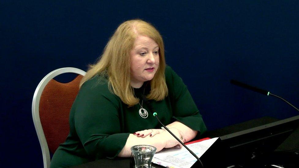 Naomi Long at the Covid 19 Inquiry