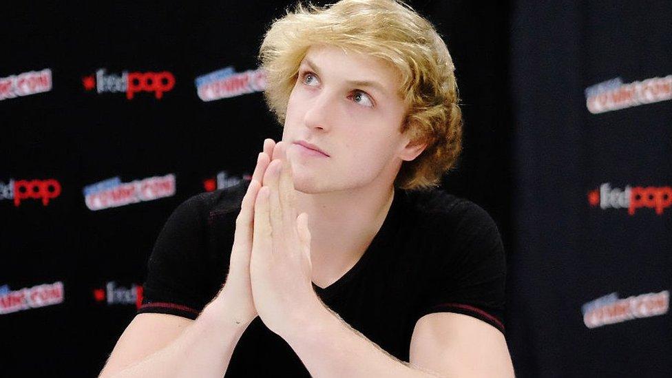 YouTuber Logan Paul