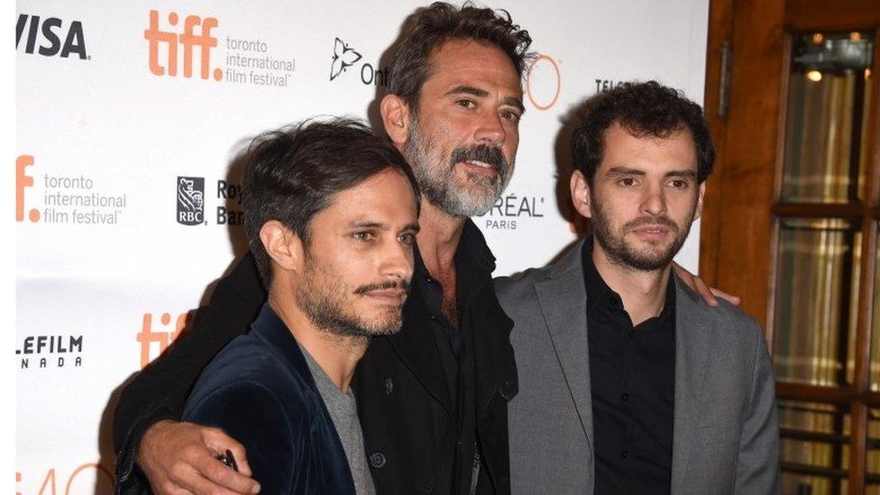 Gael Garcia Bernal, Jeffrey Dean Morgan and Jonas Cuaron