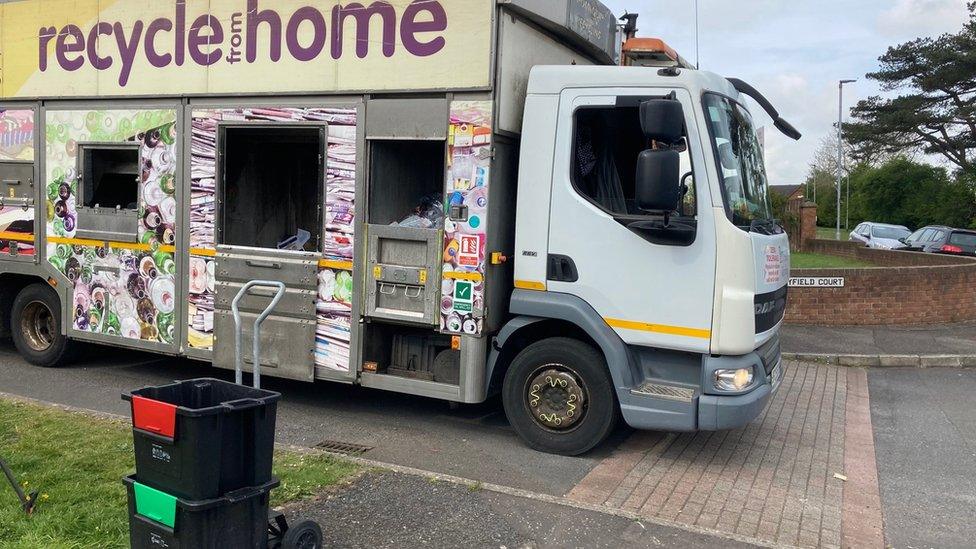 Bryson recycling lorry