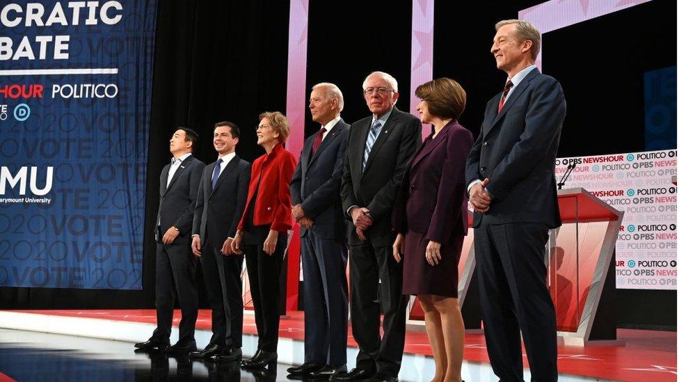 Democratic presidential hopefuls