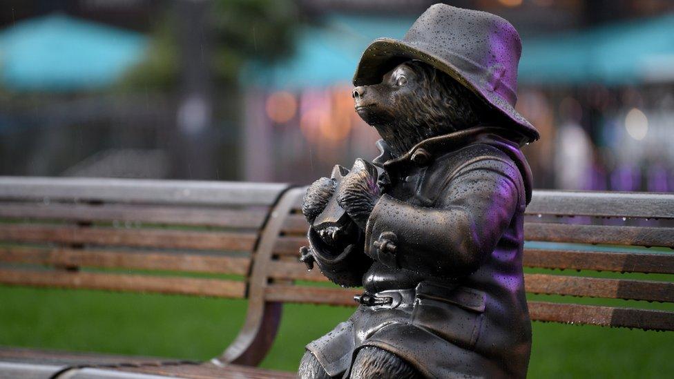 Paddington Bear statue