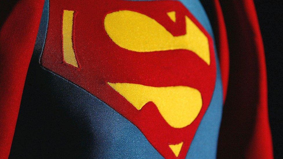 Superman's iconic costume