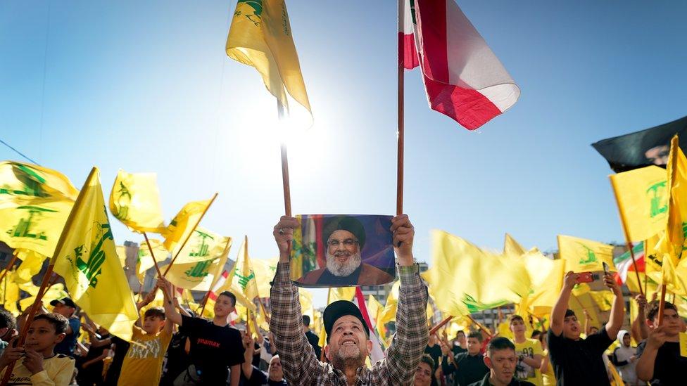 Hezbollah rally