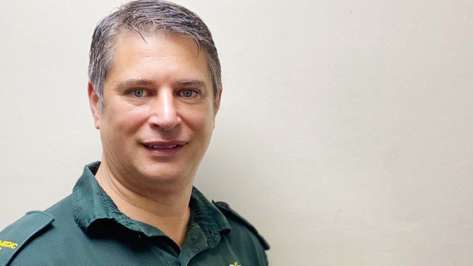 Dave Moodley has been a Welsh Ambulance Service paramedic since 2009