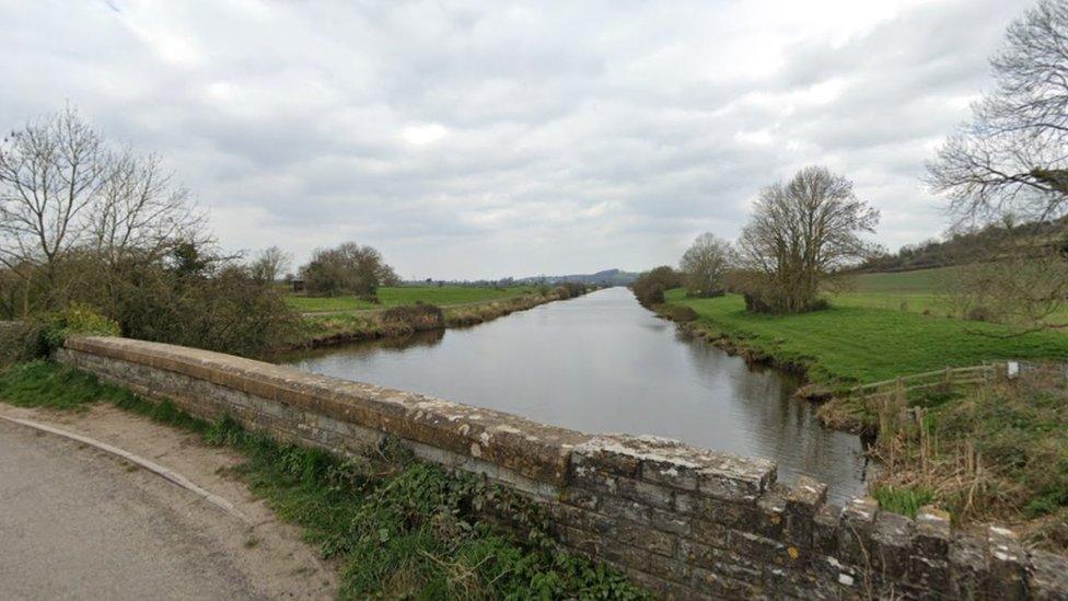 View of water in a river from a bridge