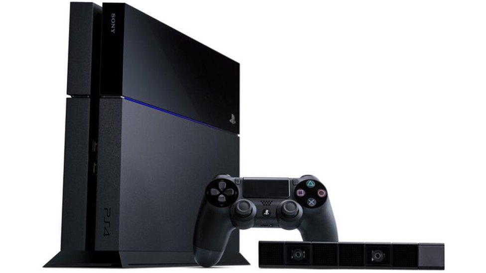 A PlayStation 4 console