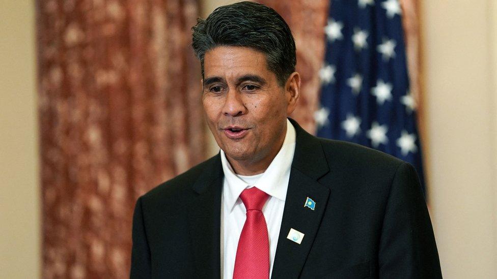 Palau President Surangel Whipps Jr