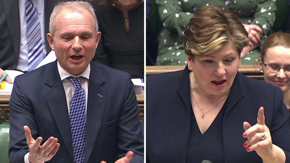 David Lidington and Emily Thornberry