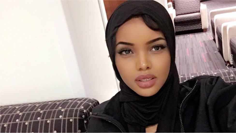 Halima Aden on Facebook