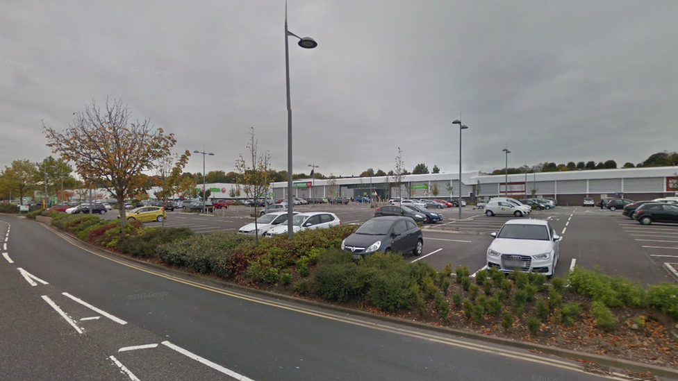 Part of Wolstanton Retail Park
