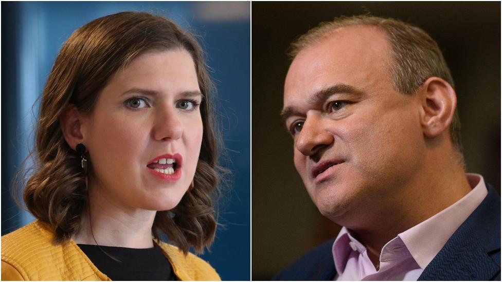 Jo Swinson and Ed Davey