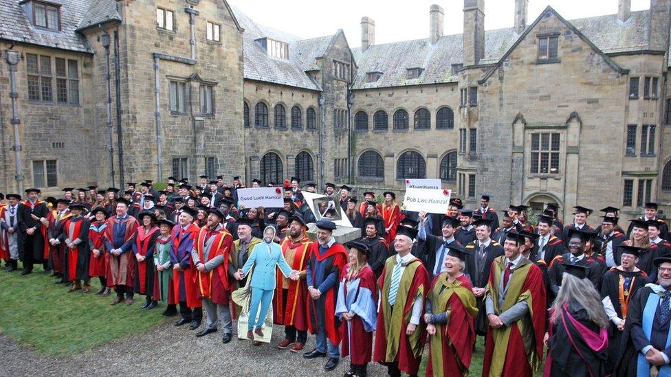 Bangor University graduation