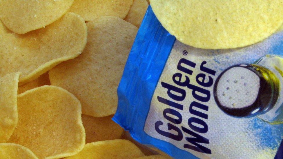 Golden Wonder crisps