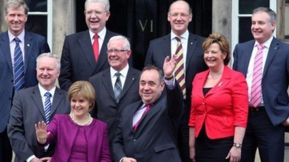 Alex Salmond's 2011 Cabinet