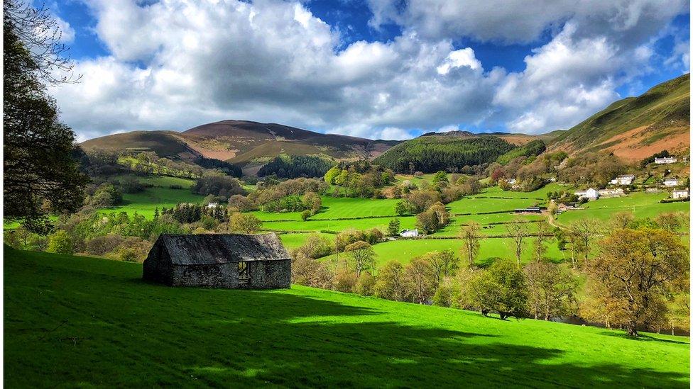 Picture of Denbighshire hills