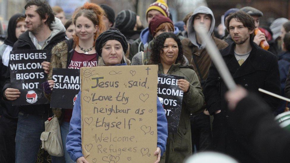 Counter protest