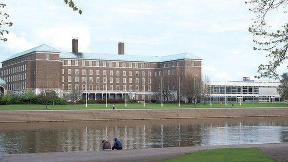 Nottinghamshire county council building