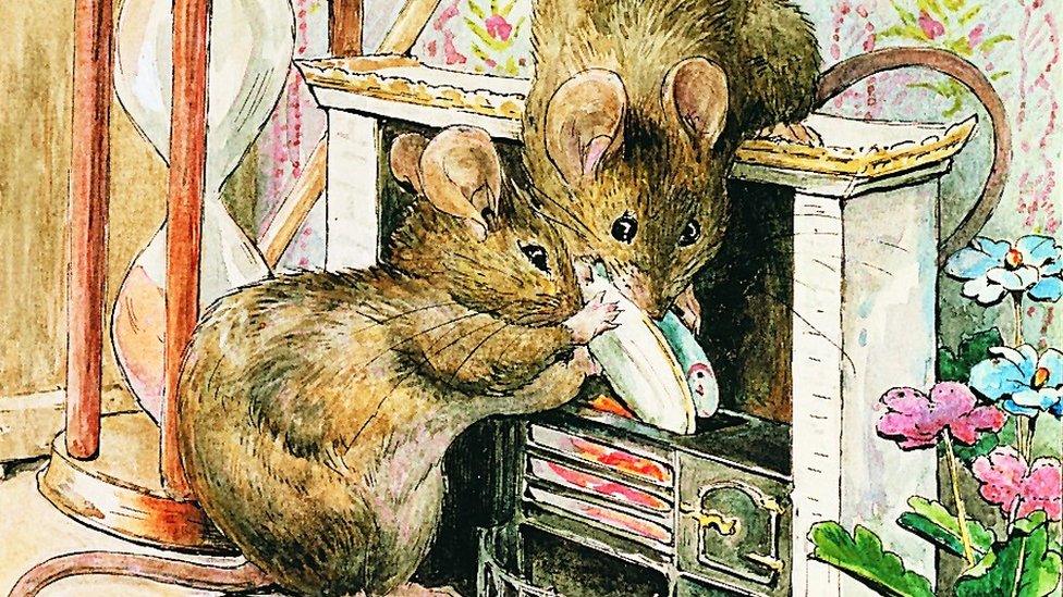 The Tale of Two Bad Mice illustration