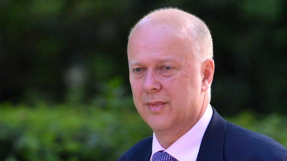 Transport Secretary Chris Grayling