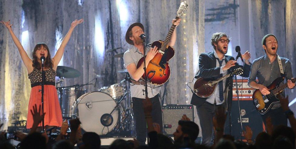 The Lumineers perform live