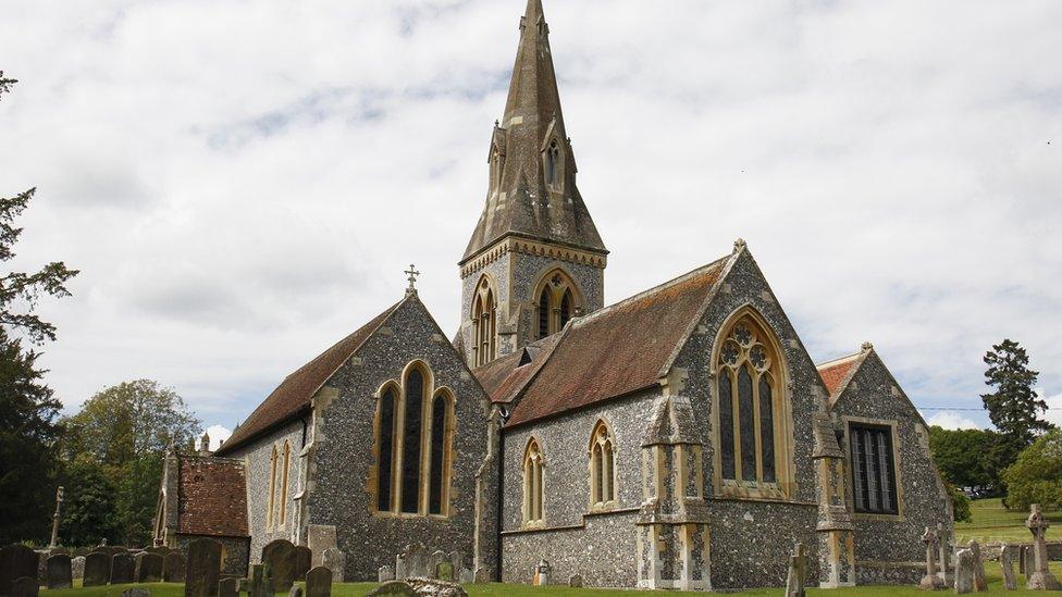 St Mark's Church in Englefield, Berkshire