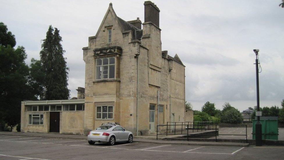 Cirencester's old railway station