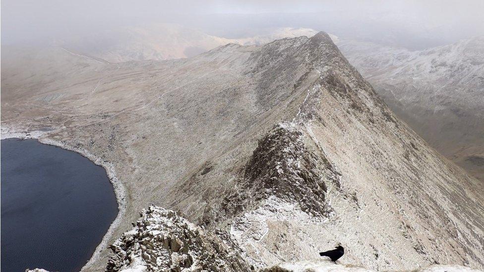 Helvellyn in the Lake District