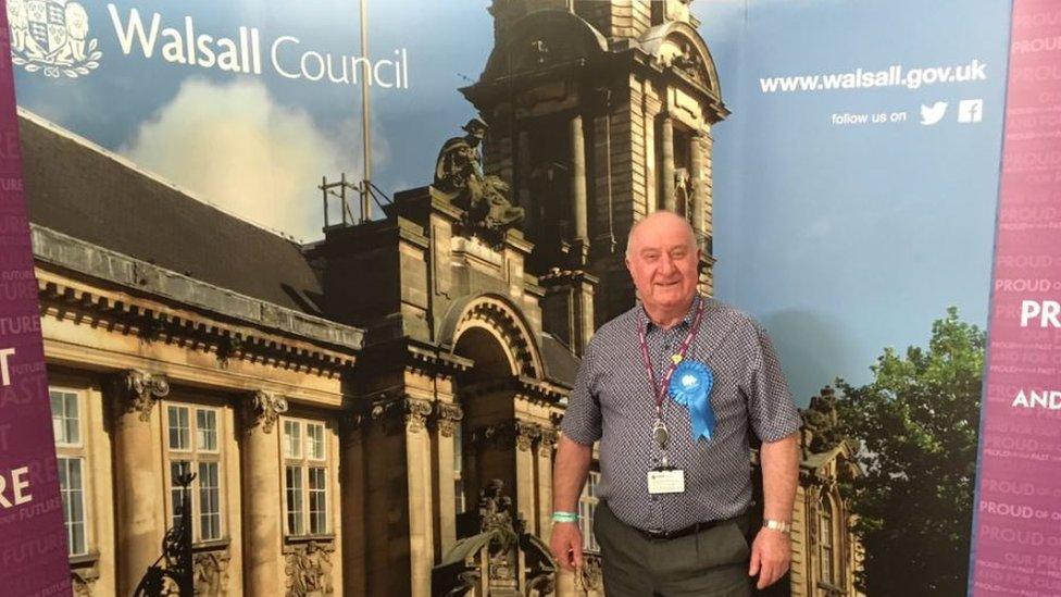 Mike Bird, Walsall Council