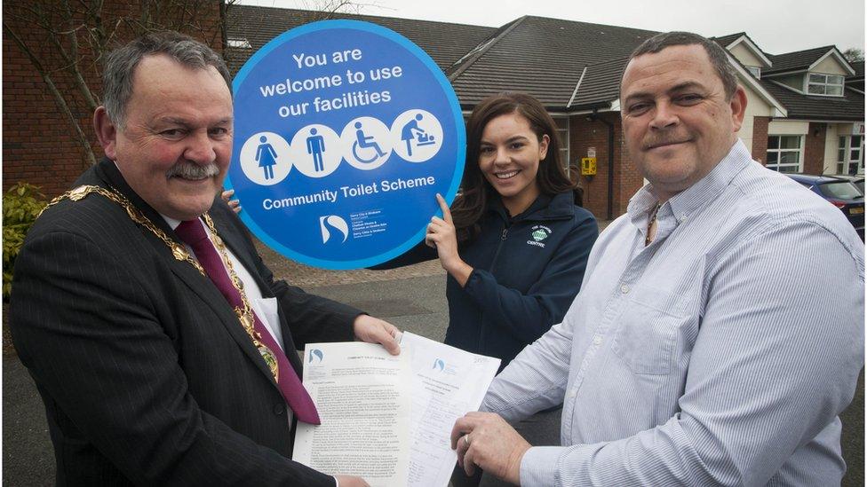 community toilet scheme launch