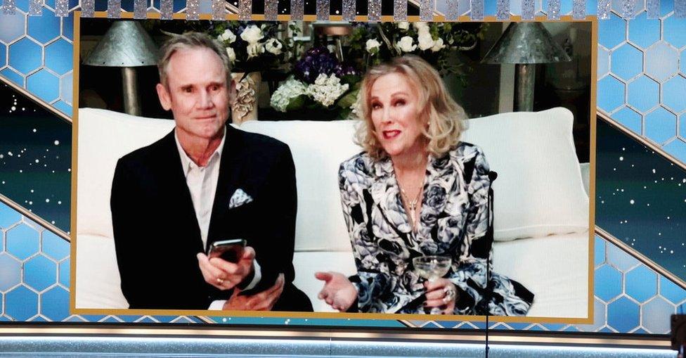 Catherine O'Hara and her husband Bo Welch