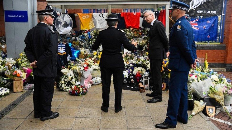 Tributes at Croydon Custody Centre