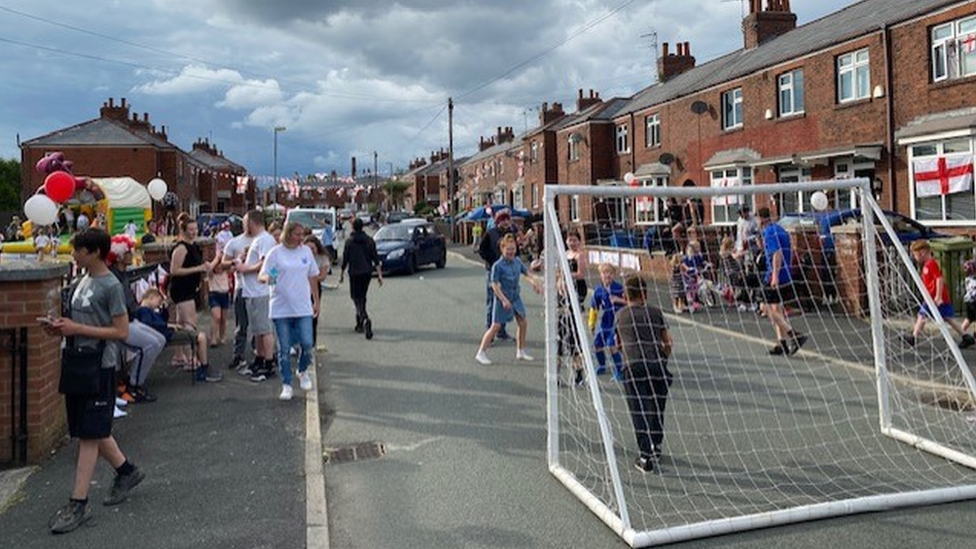 Fans in Oldham