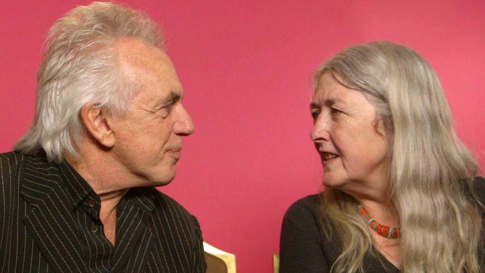 Peter Stringfellow and Mary Beard