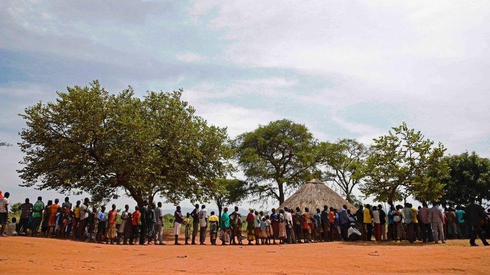 Refugees in northern Uganda