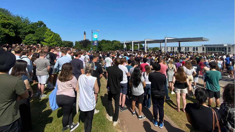 University of Nottingham vigil