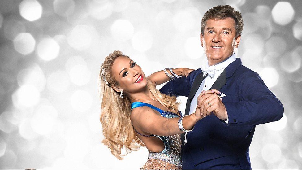 Daniel O'Donnell with dance partner Kristina Rihanoff