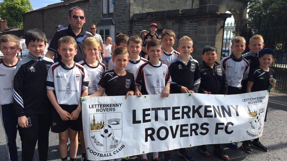 Letterkenny Rovers are one of a number of teams from County Donegal