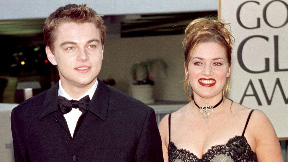 Leonardo DiCaprio and Kate Winslet