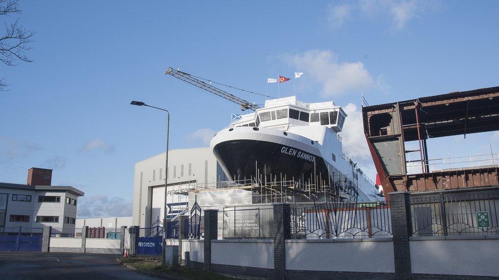 Ferguson shipyard