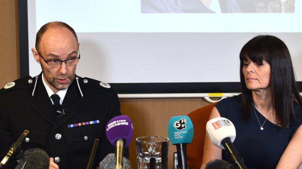 Assistant Chief Constable Peter Lawson (left) and Det Supt Rebecca Smith