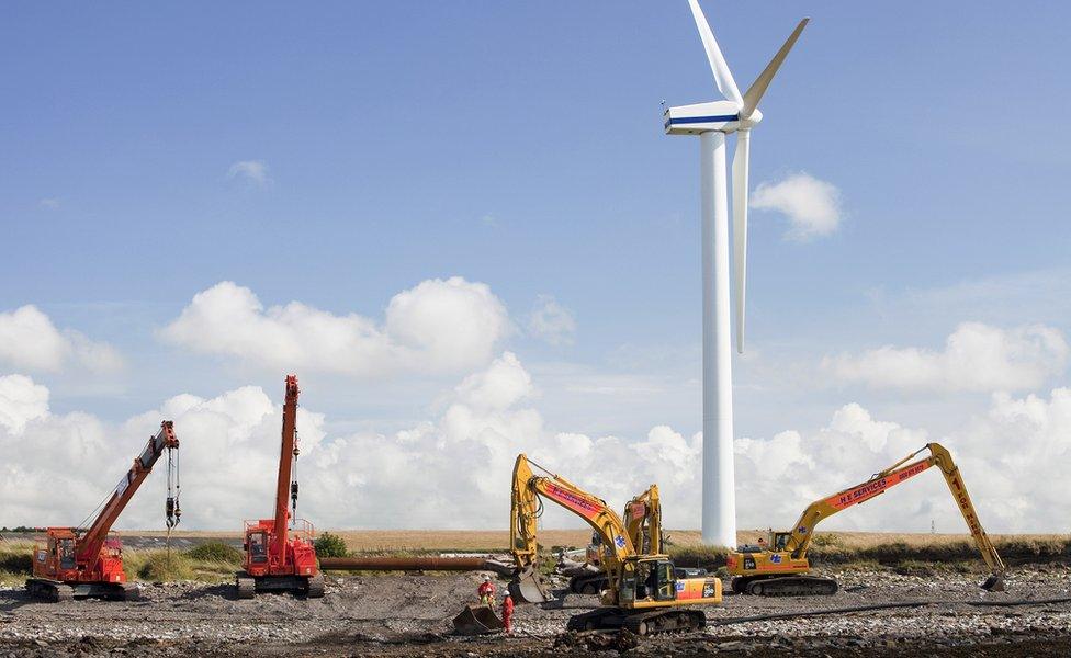 Turbine installation