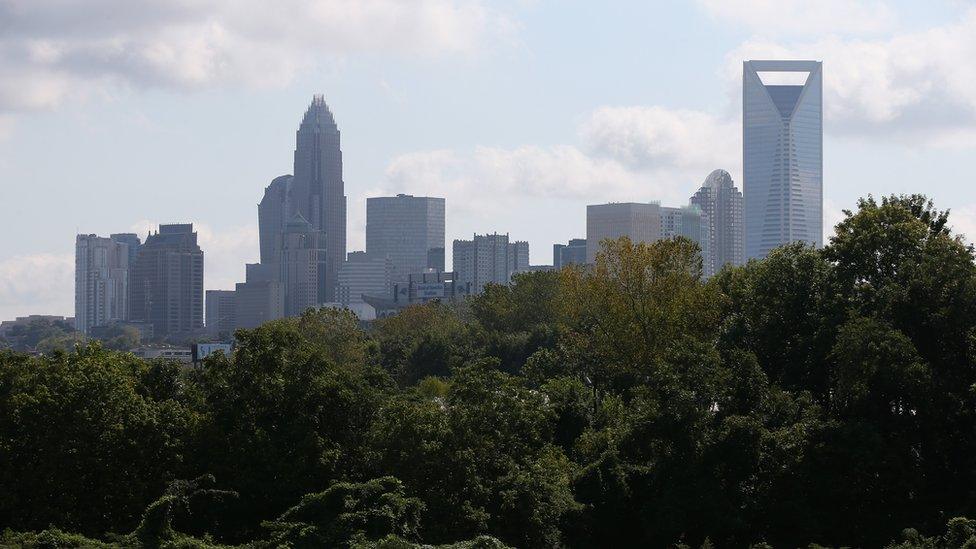 Charlotte skyline