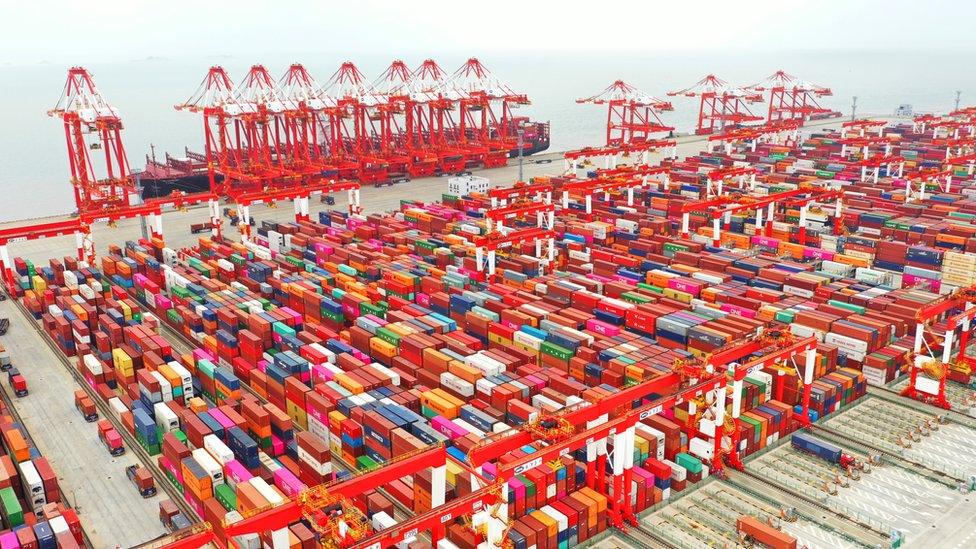 Yangshan Deepwater Port in Shanghai