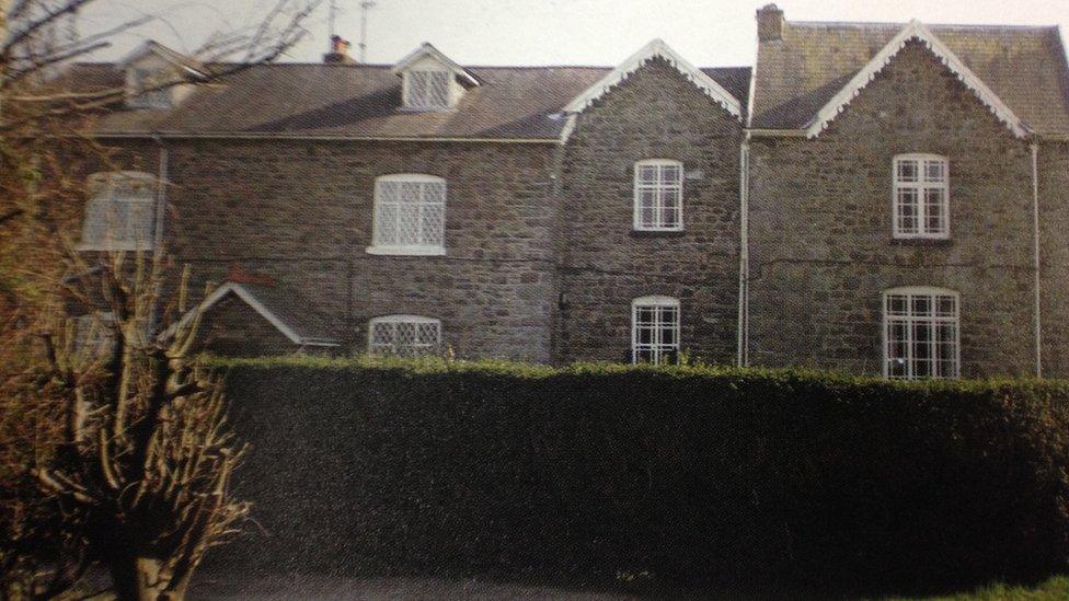 Plas Llysyn, Carno, the home of Paul Joseph Arnaboldi, which became a centre for the production of LSD tabs